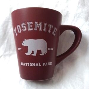 Yosemite National Park Est. 1890 Red Coffee Mug